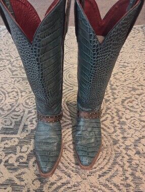 Freebird Lusitano Teal Crocodile
